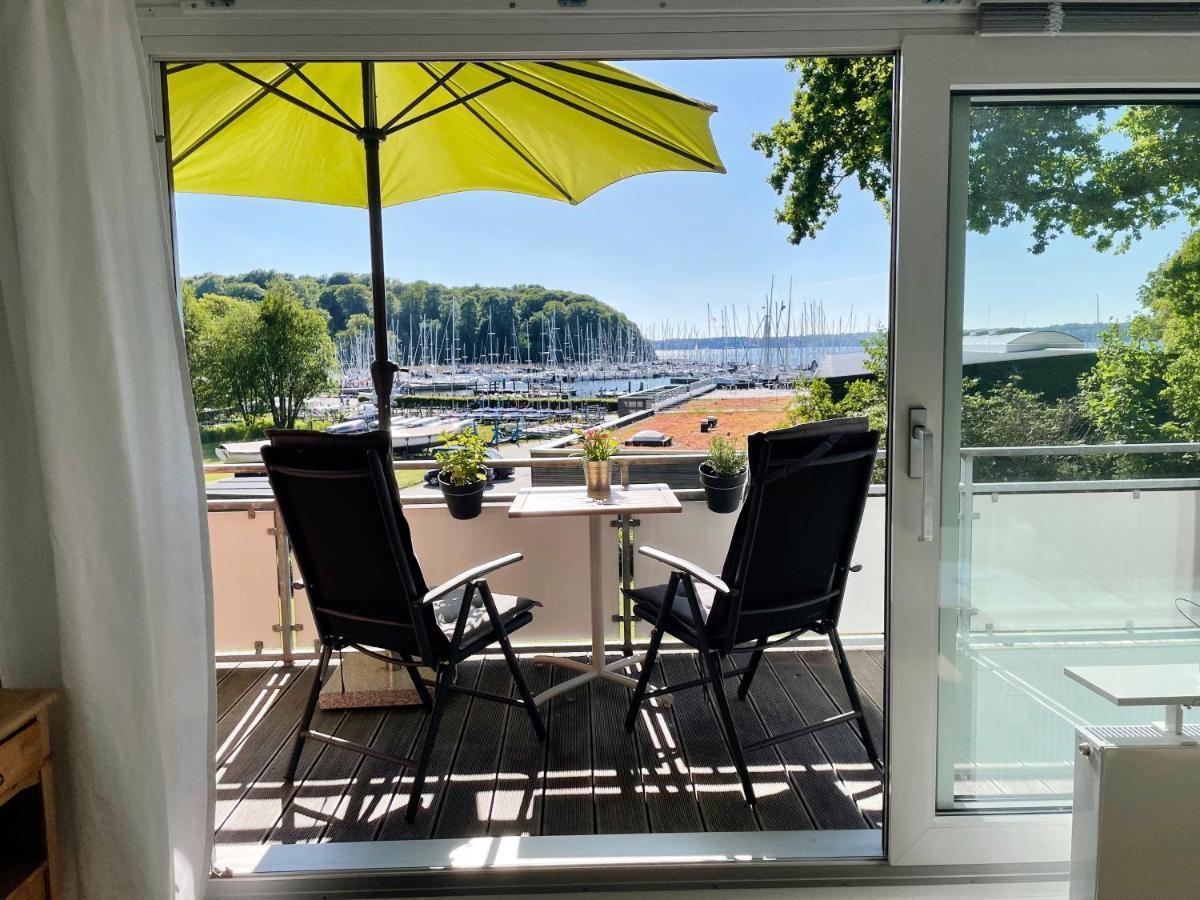 Ferienwohnung Yachthafen-Foerdeblick Glücksburg Exterior foto